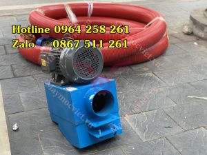 Máy hút hạt nông sản lên thùng xe công nghiệp 12m