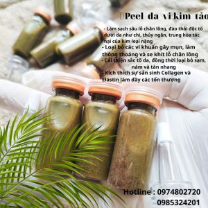 [ HOÀN TIỀN 15% ]   Vi kim tảo biển tái tạo da dứt điểm sạch sâu mụn lâu năm thâm sạm da tẩy sạch nám an toàn và hiệu quả