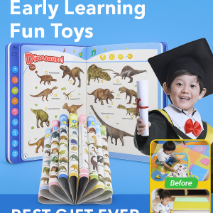 English Early Education Point Reading Book Baby Enlightenment Cognitive Touch Sound Book Toddler Learning Materials