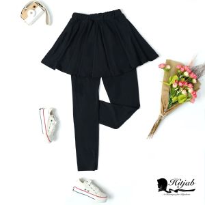 Hitjab - Rok Legging Anak Kids Olahraga Sport Muslimah Polos Lari 0050