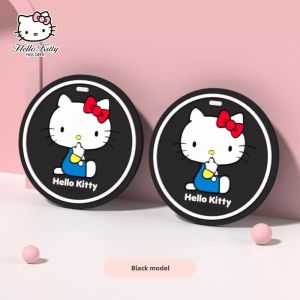 LINE FRIENDS Brown PVC Car Coaster Anti Slip Noise Reduction for Vehicle Cup Holder Gift Idea LFB201