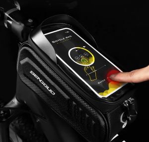 BABEDUO Waterproof Mobile Phone Storage Handlebar Bag