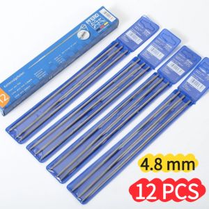 12ชิ้น ตะไบ ตะไบกลม ตะไบหางหนู ตะไบเลื่อยโซ่ ยี่ห้อม้า ตะไบม้า PFERD ขนาด 4.8 mm. แข็งแรง ลับคมโซ่ เลื่อยยนต์ 1 กล่อง 12 ชิ้น โดยทั่วไปจะใช้ขนาด 4.8 มม. สำหรับโซ่ 325/ขนาดใหญ่ 8
