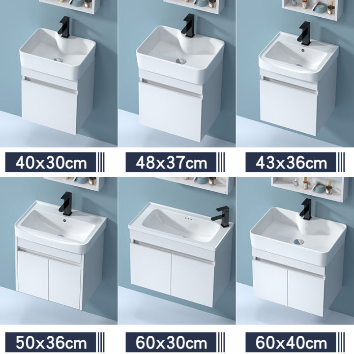 Small Apartment Bathroom Basin Combination White Modern