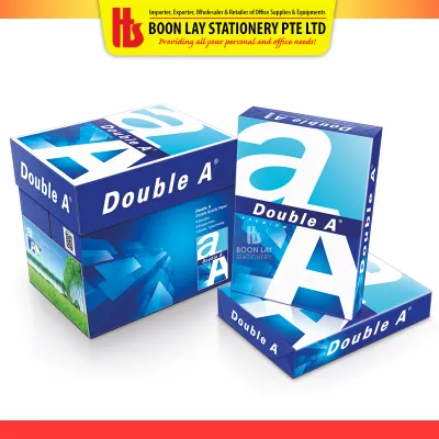 [BUNDLE OF 5 REAMS] DOUBLE A Copy Paper A4 80gsm / 70gsm