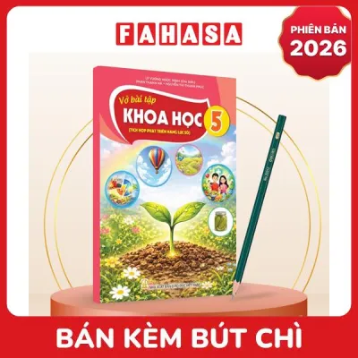 Sách Giáo Khoa Vở Bài Tập Khoa Học 5 (Tích Hợp Phát Triển Năng Lực Số) (Phiên Bản 2026) - Kèm Bút Chì