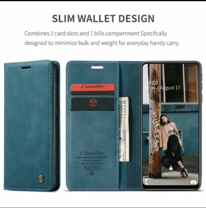 Case Samsung Note 10 Lite Flipcase Dompet Kulit Leather Premium
