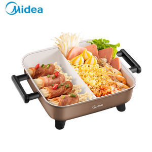 Midea Hot Pot DY3030Easy102 Household 6L Multi-function Split Large Capacity Non-stick Electric Hot Pot