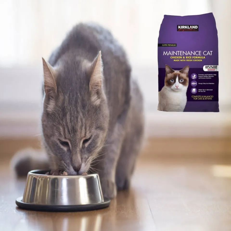 Kirkland maintenance cat outlet food ingredients