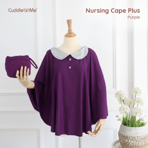Nursing Cover CuddleMe Apron Menyusui Premium – Penutup Menyusui Nyaman Stylish Anti Tembus Praktis Dibawa Traveling