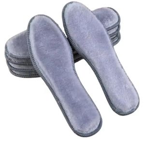 Warm Plush Insoles Soft Imitation Rabbit Fur Plush Warm Self-heating Shoe Pads Winter Women Men Thicken Thermal Insole Shoe Tool