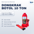 Dongkrak Botol 10 ton HYDRAULIC JACK [Pengiriman dari Jakarta]. 