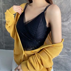 เสื้อสายเดี่ยวแฟชั่น ฟองน้ำในตัว แซ่บสวย