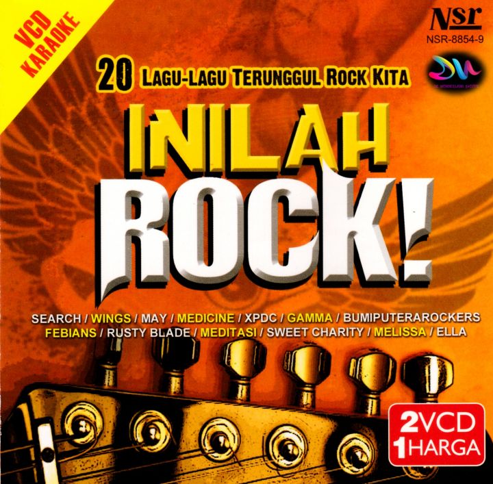 INILAH ROCK ! ( 2 X VCD ) MALAY KARAOKE MTV SONGS Lazada