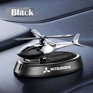 Car Interior Fragrance Helicopter Solar Rotating Air Freshener ornaments Decor suitable for Mitsubishi Outlander Pajero Lancer Montero  Mirage Attrage Automotive Interior