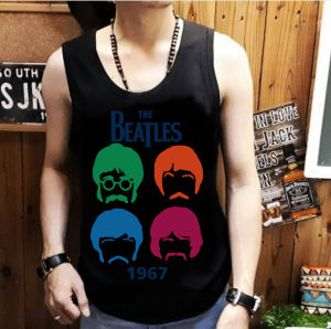ShopAoi - Singlet The Beatles Muka Lekbong Koas Tanpa Lengan Band