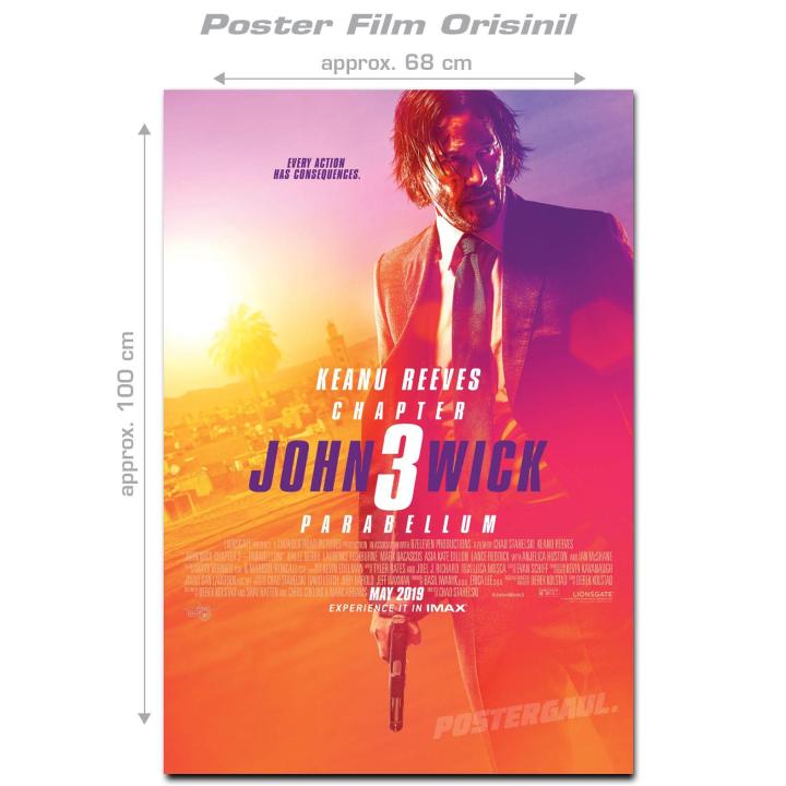 Wick Chapter Parabellum 2019 John Wick Fmovies Movie Poster