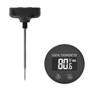 Coffee Thermometer Milk Frothing Thermometer Long Probe Digital Display Espresso Coffee Accessories