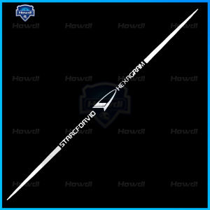 1PC Laser white stickers Reflective Car Logo Stickers car decoration stickers with car logo