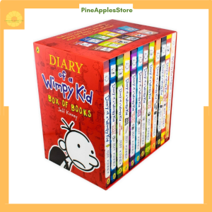 Truyện Nhật ký chú bé nhút nhát – Diary Of Wimpy Kid (Bản tiếng anh Trọn bộ 24 tập)