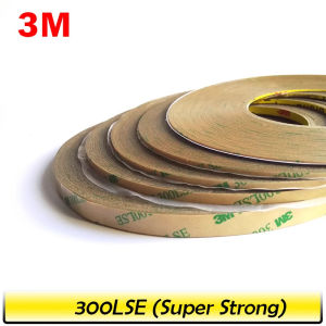 Promotion! 1mm/2mm/5mm/3mm/10mm Choose 3M 300LSE Super Strong Double Sided Adhesive Heavy Duty Tape for LCD Digitizer 55M