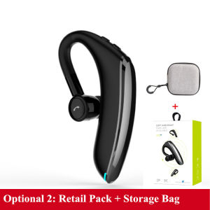 ZUZG 180° Rotate Bluetooth 5.0 Earphones Music Headset IPX4 Waterproof Earphone Works on All Android IOS Smartphones for Sport Gaming Business Driving Wireless Earphones