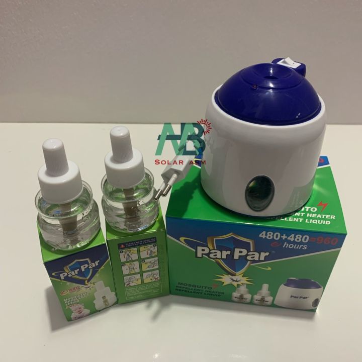 Đèn Bắt Muỗi Máy Xông Muỗi Parpar Kèm Tinh Dầu SoLar ABM