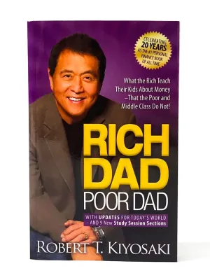 ( Kasi Terbit ) Book Rich Dad Poor Dad (20th Anniversary Edition) - Robert T Kiyokasi - personal finance financial freedom author Rich Dad