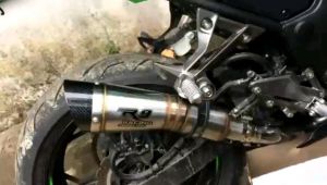 Knalpot Ninja250 karbu/fi/mono R25 MT25 Z250 Z250sl Slip On R9
