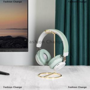 [COD] Fashion Change Headphone Stand Metal Support Headset Stand Rack Cute Bluetooth Wireless headphones holder Support Gamer Helmet