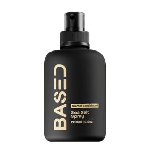 [SG In Stock]BASED SANTAL Sea Salt Spray for Men – Instant Beachy Texture Hydrates & Nourishes Premium Non-Toxic 200ml