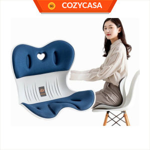 【COZYCASA】Waist Support Ergonomic Seat Cushion Posture Correction Chair Spine Stretcher Lumbar Fitness Office