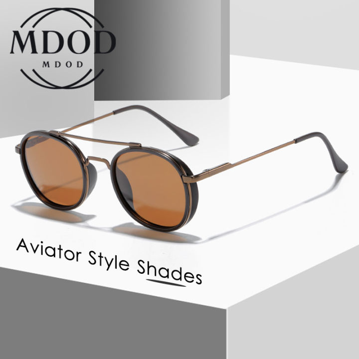 For Men Round Uv Sunglasses Buy MANGO Man Round-Framed Sunglasses