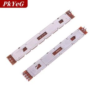 [COD] PkYeG 128mm Mixer Fader B10K ช่องเดียวและ Dual Channel B103 STRAIGHT sliding Potentiometer ความยาวรวม12.8cm stroke 100