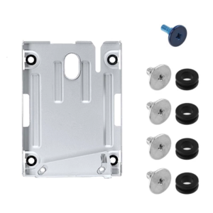 Hard Disk Drive Bay HDD Mounting Bracket Holder Hard Drive Caddy with Mount Screws for Slim 4000 Console