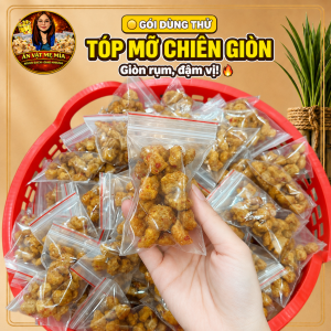 Tóp Mỡ Giòn Rim Mắm Tỏi Mẹ Mía Ăn Kèm Bánh Tráng Xôi Mì Gia Vị Ăn Vặt Tây Ninh