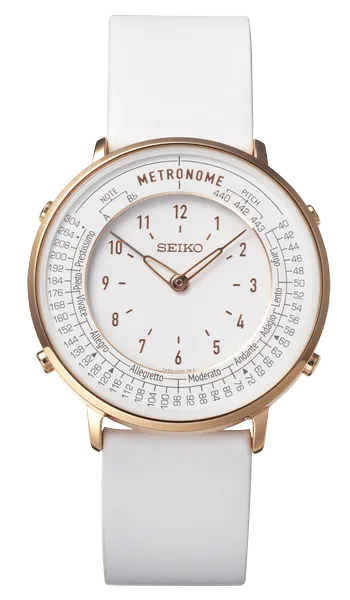 SEIKO メトロノームウオッチStandard Line ホワイト メトロノーム