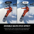 Insta360 X5 - Waterproof 8K 360° Action Camera, Leading Low Light, Invisible Selfie Stick Effect, Rugged and Replaceable Lens, 3-Hour Battery, Built-in Wind Guard, Stabilization, Triple AI Chip Design. 