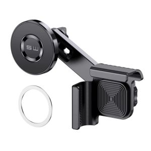 GLOWLITE Foldable Car Display Screen Phone Holder 360 Degree Rotation Hidden Design ic Car Phone Holder Hidden ic Ring Car Screen Phone Bracket Car Display Screen