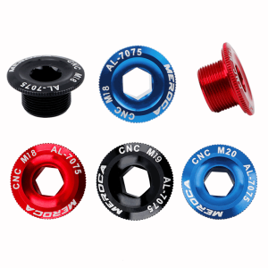 MEROCA MTB M18 M19 M20 Hollowtech Crank Bolt Mountain Bike Crank Cover Crank Arm Bolt For SHIMANO IXF
