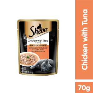 Sheba Cat Wet Food Pouch (Kitten / Adult Cat )70g Makanan Basah Anak & Kucing Dewasa猫咪湿粮猫包