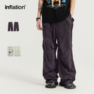 INFLATION brand Wash Wax Dyed Paratrooper Pants Spring/Summer American Heavy Industry Fashion Brand Work Pants Neutral Retro Casual Pants