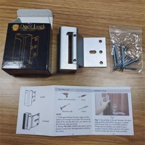 Door Lock Gesper Anti Lockpick Kunci Tambahan Anak Security Door Lock Keamanan Rumah Kunci Pintu