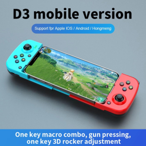 Original D3 Wireless Bluetooth 5.0 Gamepad Telescopic Gaming Controller For Android IOS Phone PC PS4 Handle Joystick