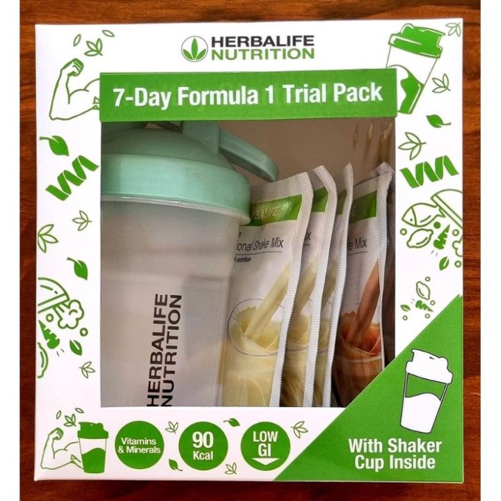 Herbalife 7 Days Trial with Shaker / Protein Mix Shake Nutrition