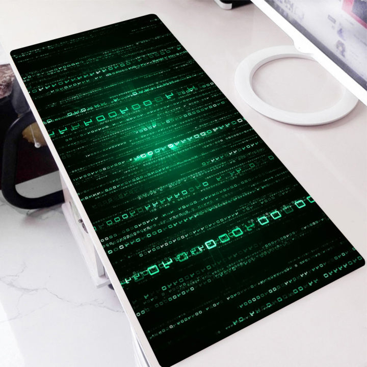 【Worth-Buy】 Matrix Binary Code Mouse Pad Gaming Accessories Table ...