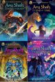 Percy Jackson Aru Shah Aru Shah series 4 volumes of fantasy and humorous novels for teenagers. 