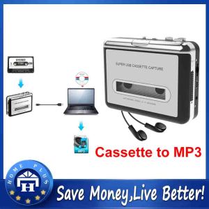 【Local delivery】 Cassette Player Cassette to MP3 Converter Capture Audio Music Player Convert Tape Cassette on tape to PC Laptop Via USB Cassette-MP3-Converter