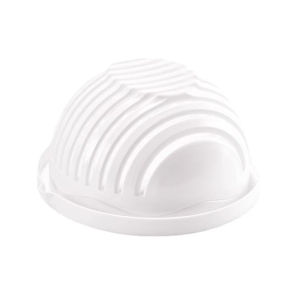 Bát thái Salad-Dụng cụ cắt rau củ và trái cây 2 trong 1 có lưỡi dao dụng cụ thái lát thực phẩm để chuẩn bị bữa ăn dụng cụ nhà bếp có nắp & đế chống trượt bộ dụng cụ cắt salad dễ lau chùi