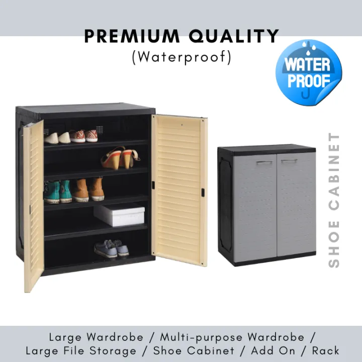 Plastic shoe cabinet waterproof outdoor cabinet sale